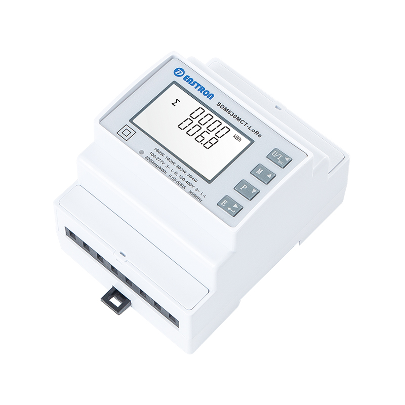 LoRaWAN CT operated Din Rail Three Phase Multi-function Energy Meter