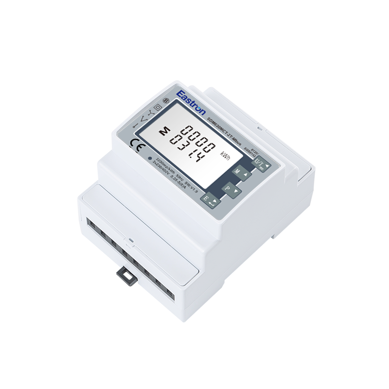 Mbus CT operated Din Rail Three Phase Multi-function Energy Meter