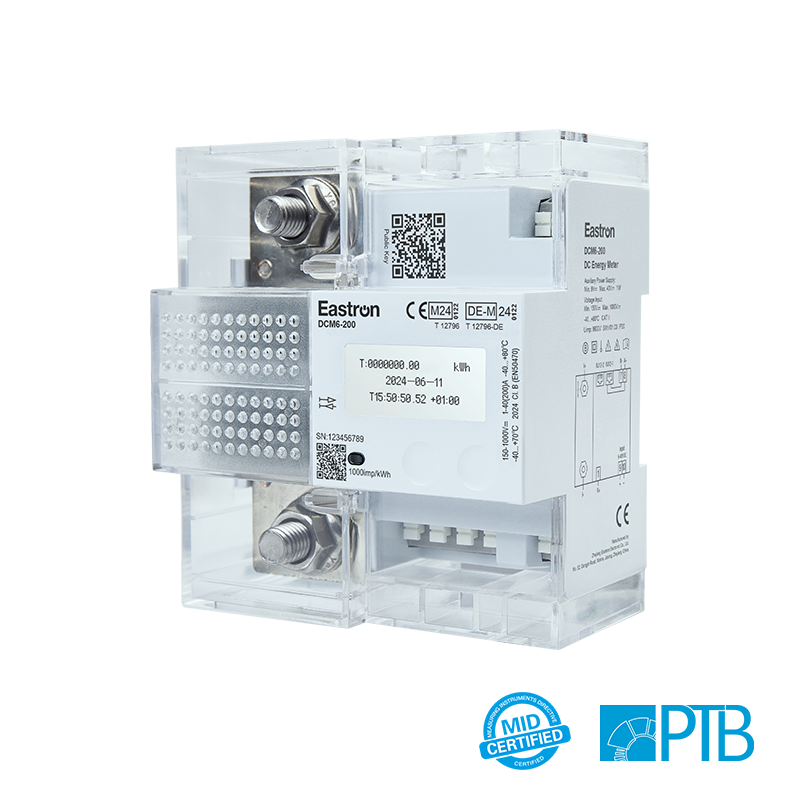 MID & PTB DC Energy Meter for DC EV Charger