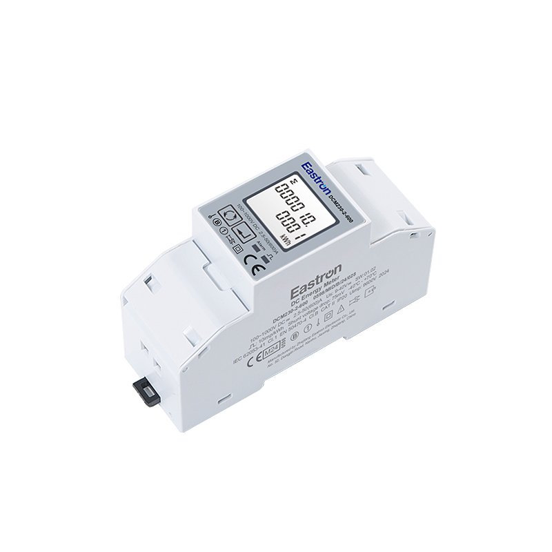 Up to 1000 Volts RS485 Modbus Din Rail DC Energy Meter with DC Shunt