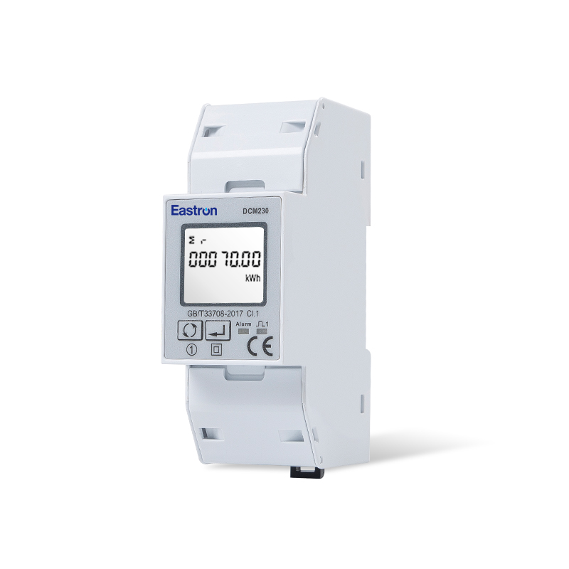 Din Rail DC Energy Monitoring  Meter for EV Charging Metering