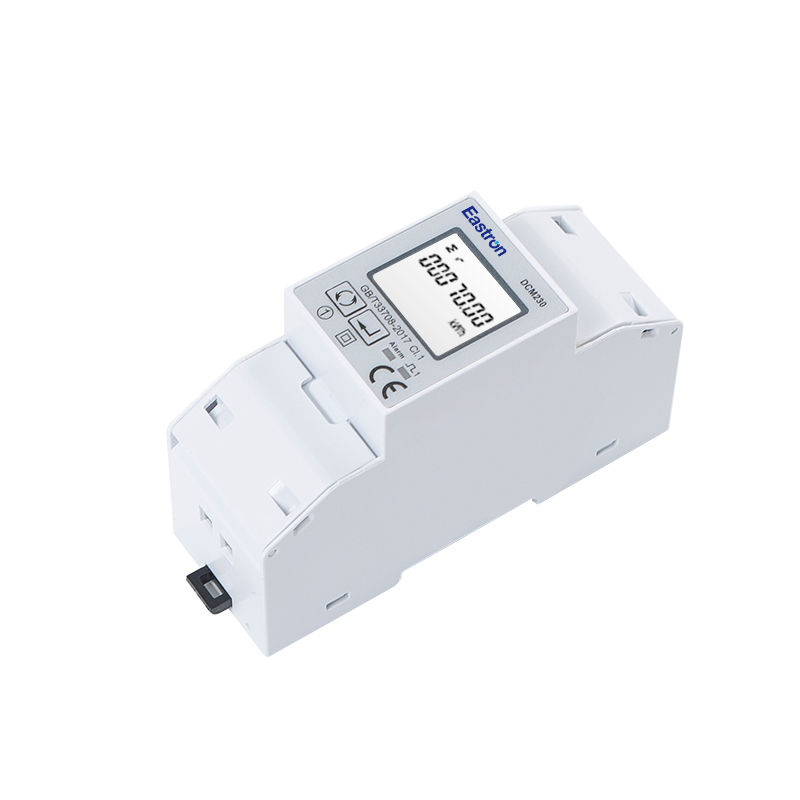 Din Rail DC Energy Monitoring  Meter for EV Charging Metering