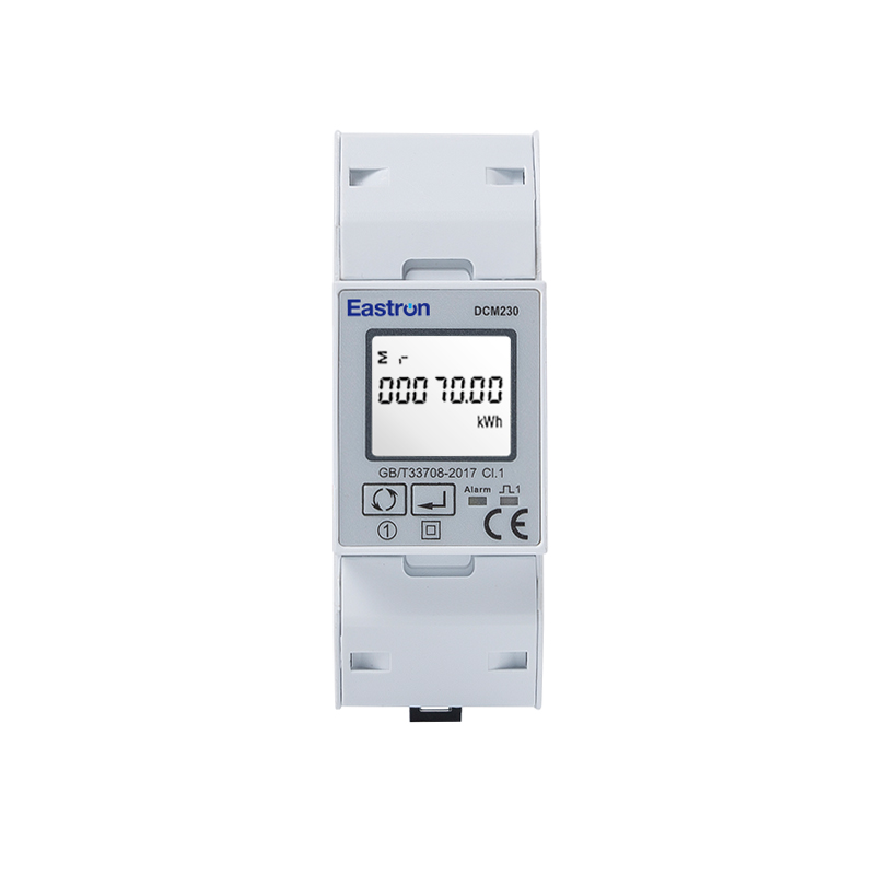 Din Rail DC Energy Monitoring  Meter for EV Charging Metering