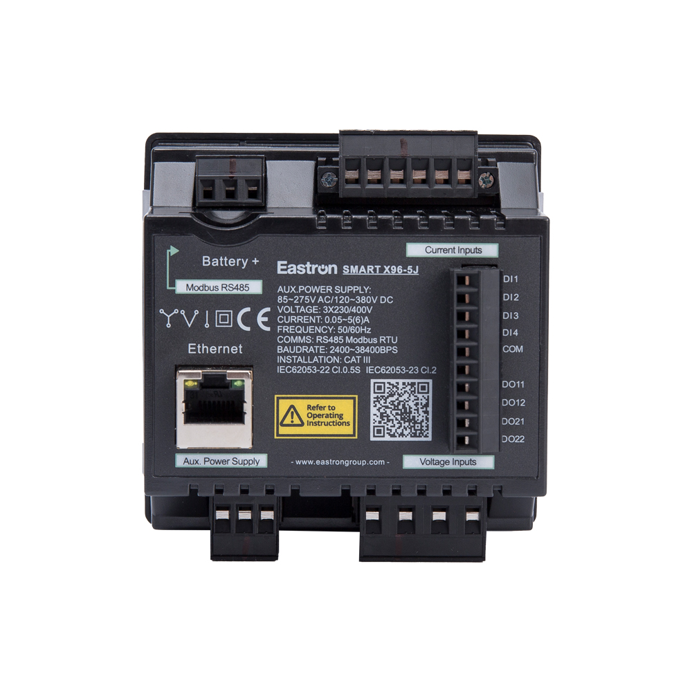 Ethernet TCP Gateway Three Phase Panel Mounted Panel Meter for Electricity Distribution