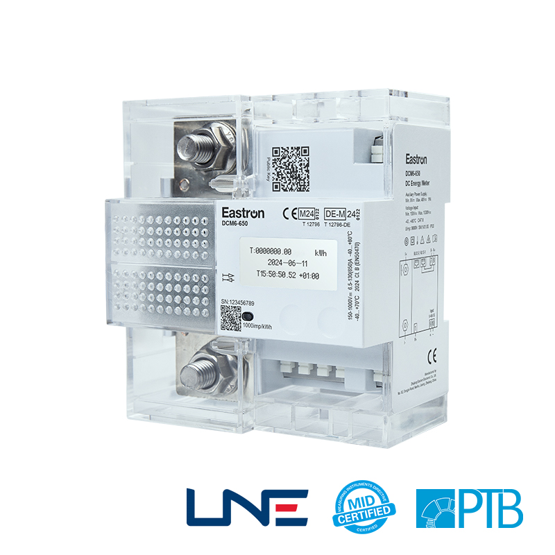 MID/PTB/LNE Approved DC Electricity meter for DC EV Charging station